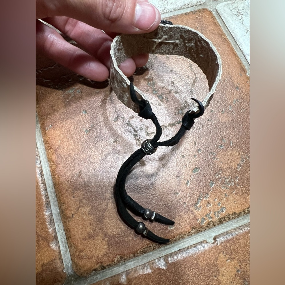 Sandra Ling Python Pave Mini Cuff With Turquoise … - image 4